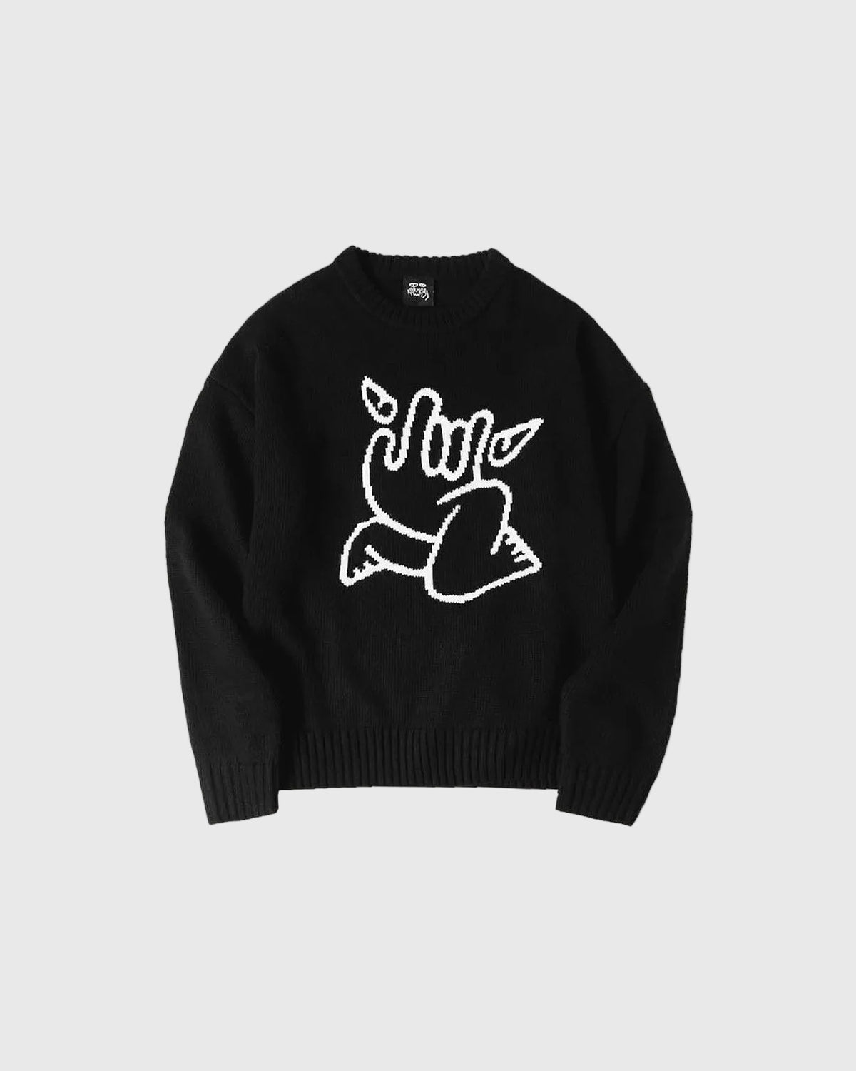 Devil's Hand Jumper Black