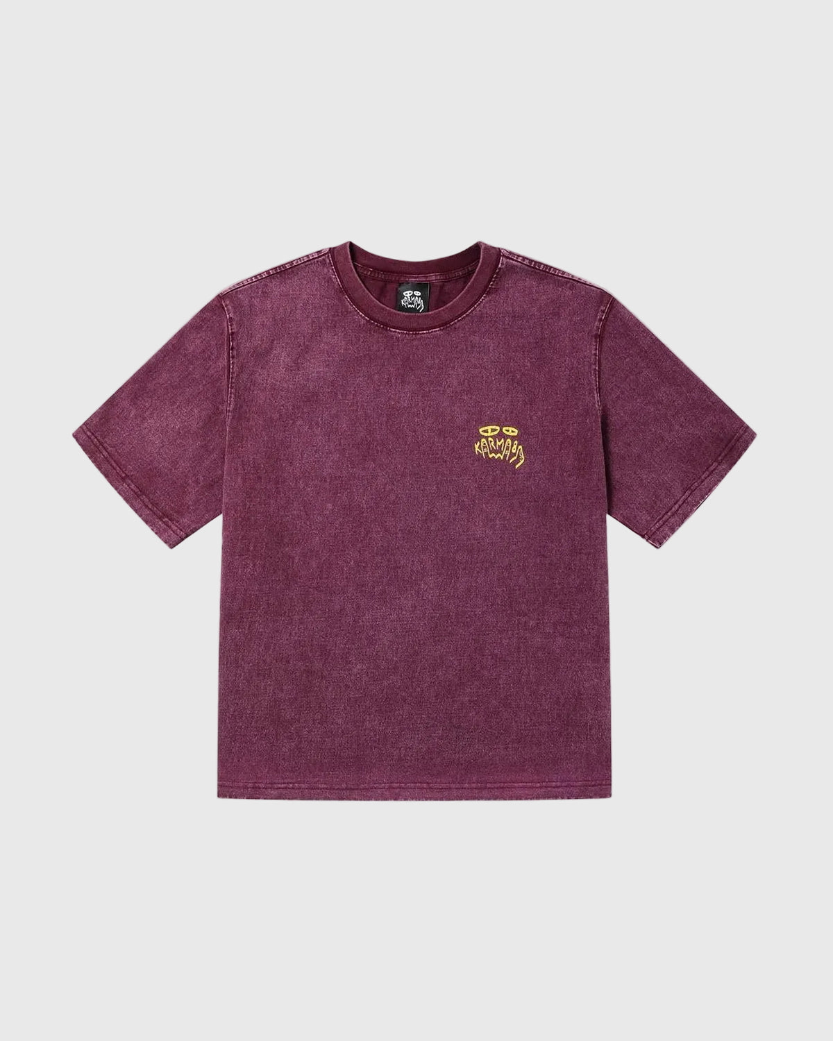 Real Washed Tee Rouge