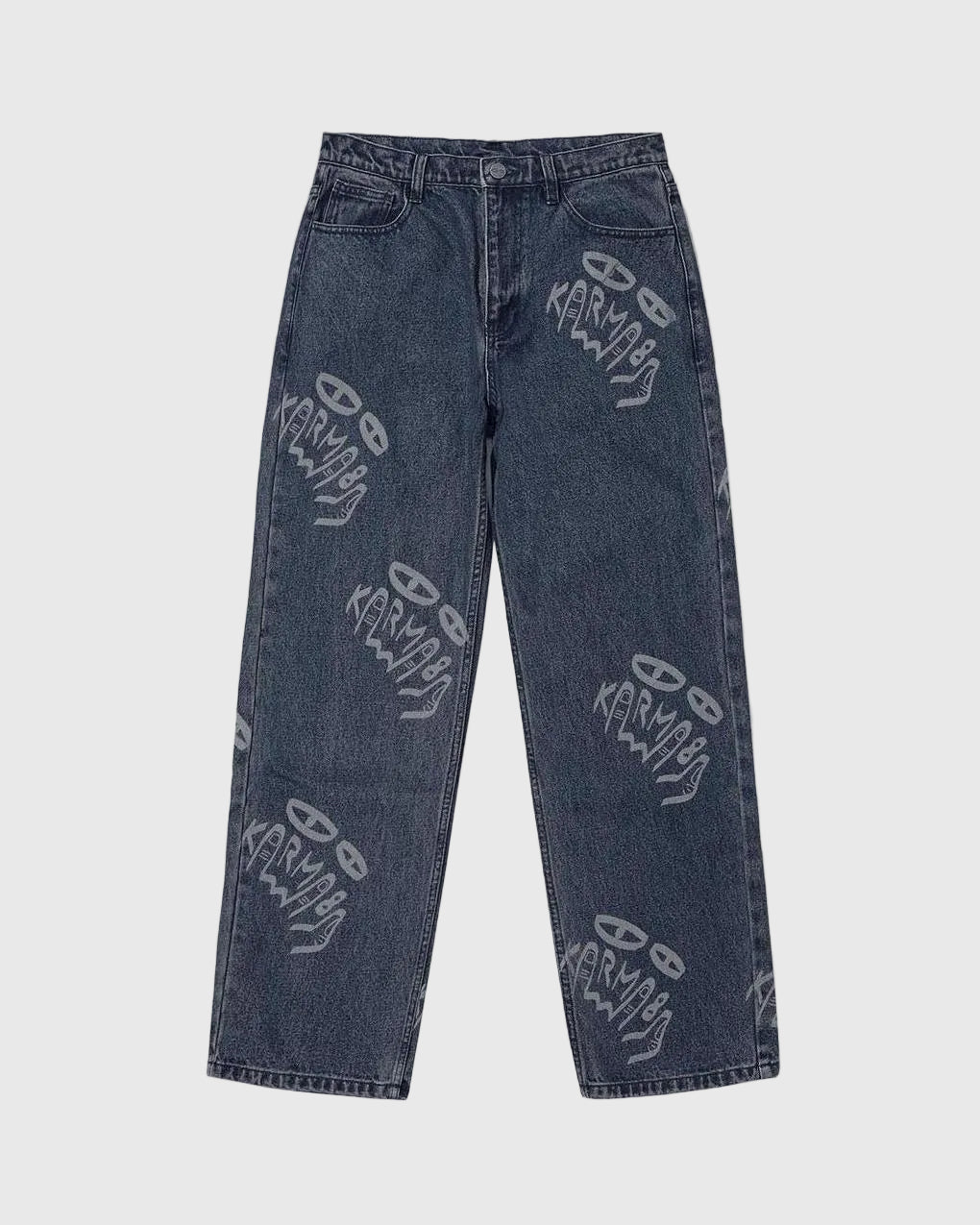 Real Logo Jeans Blue