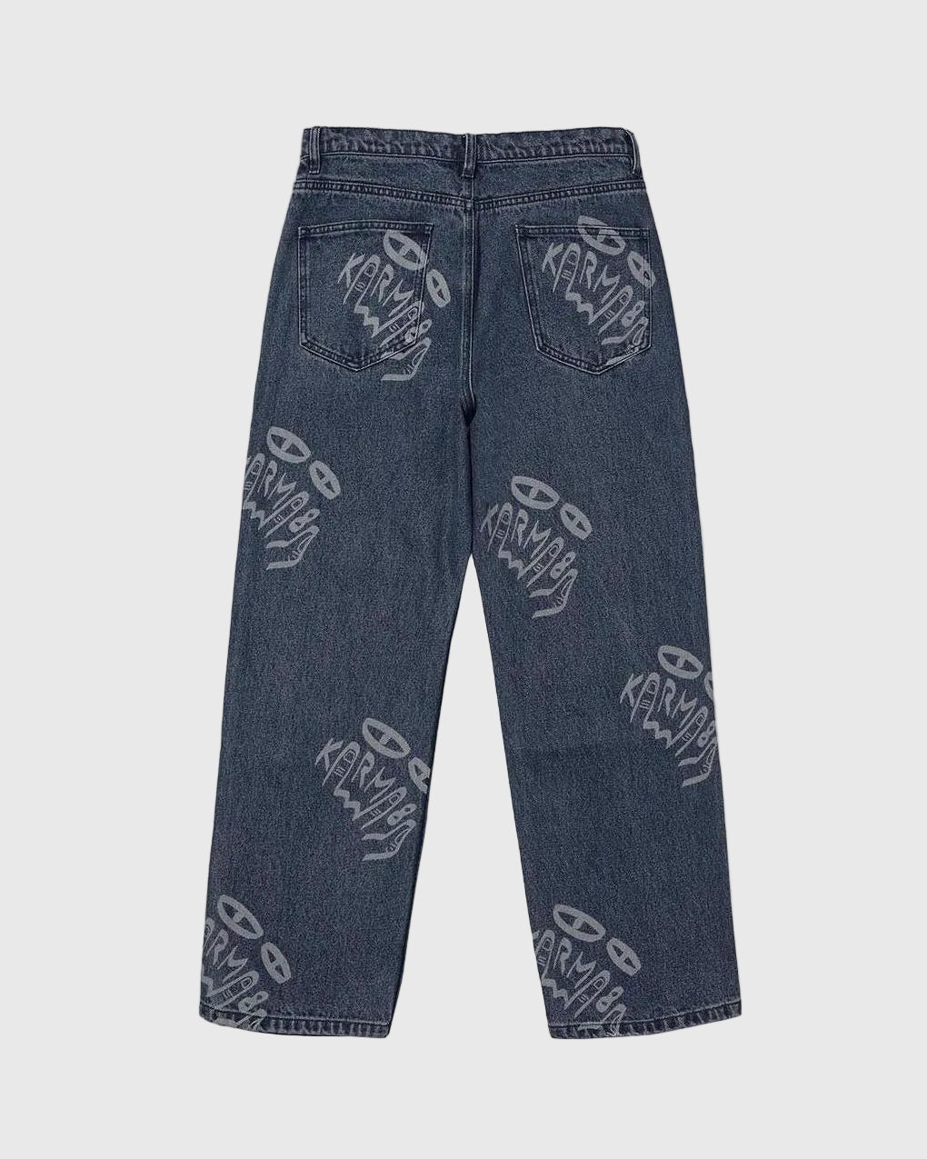 Real Logo Jeans Blue