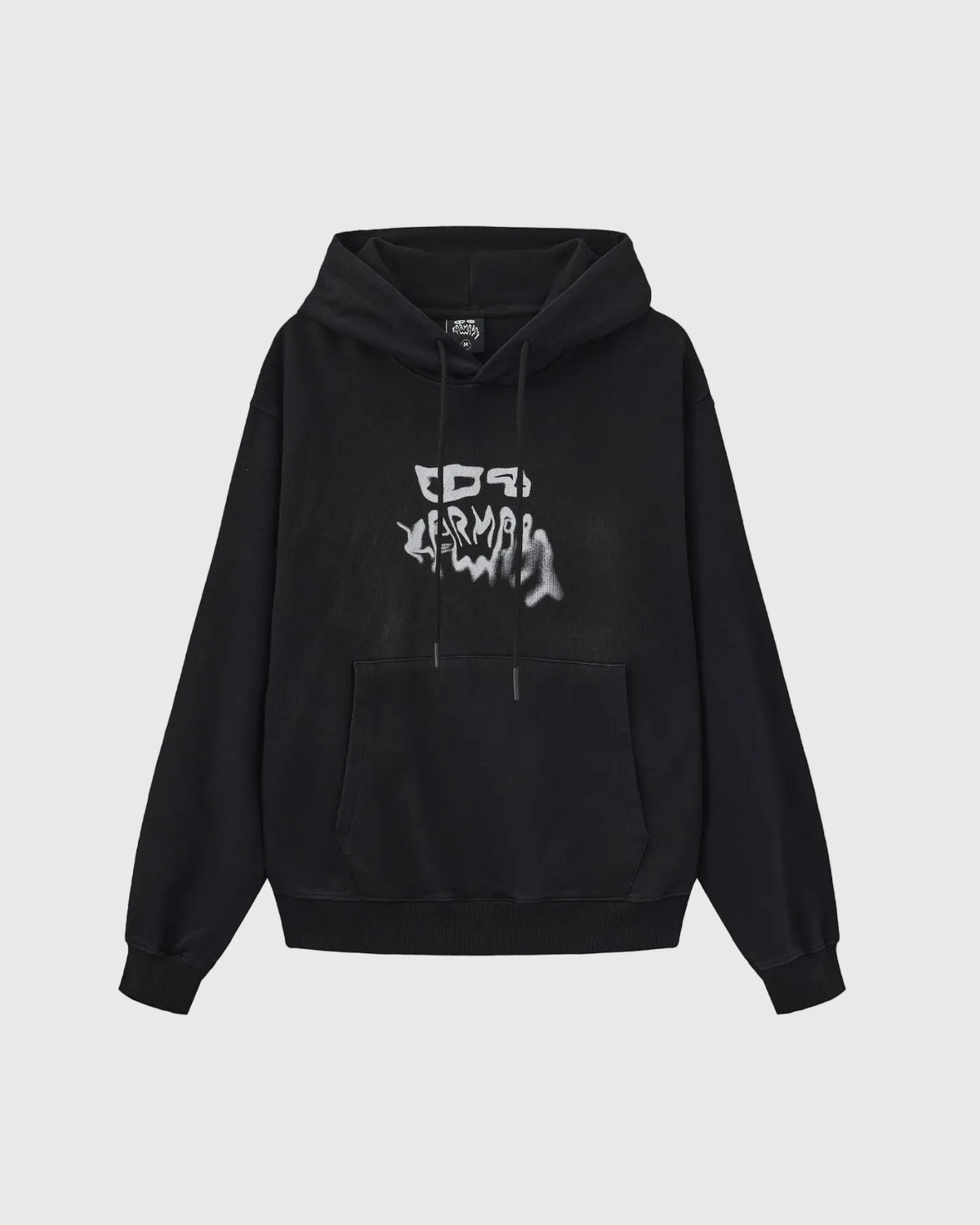 Chalk Logo Hoodie Black