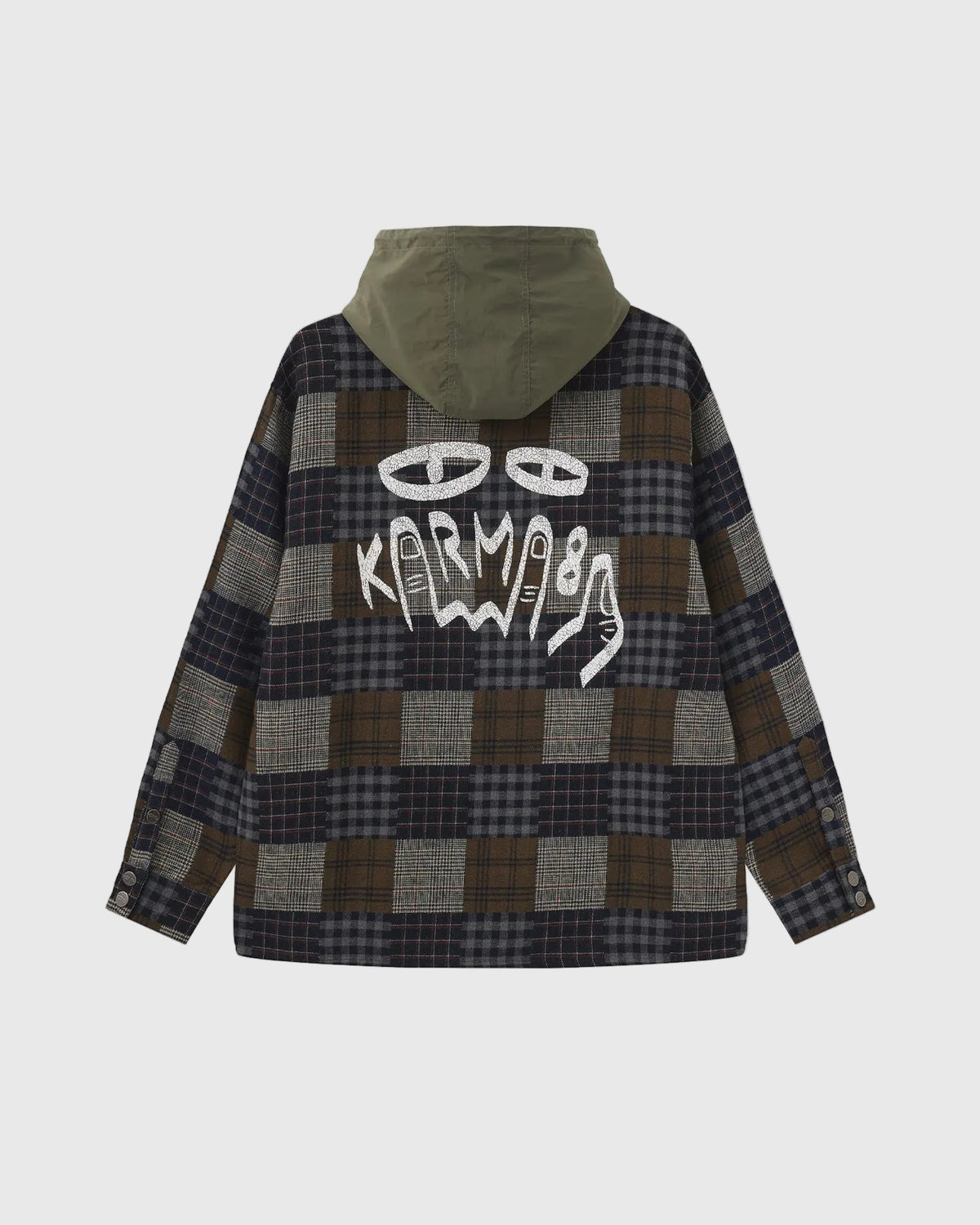 Grip Hybrid Hooded Shirt Green