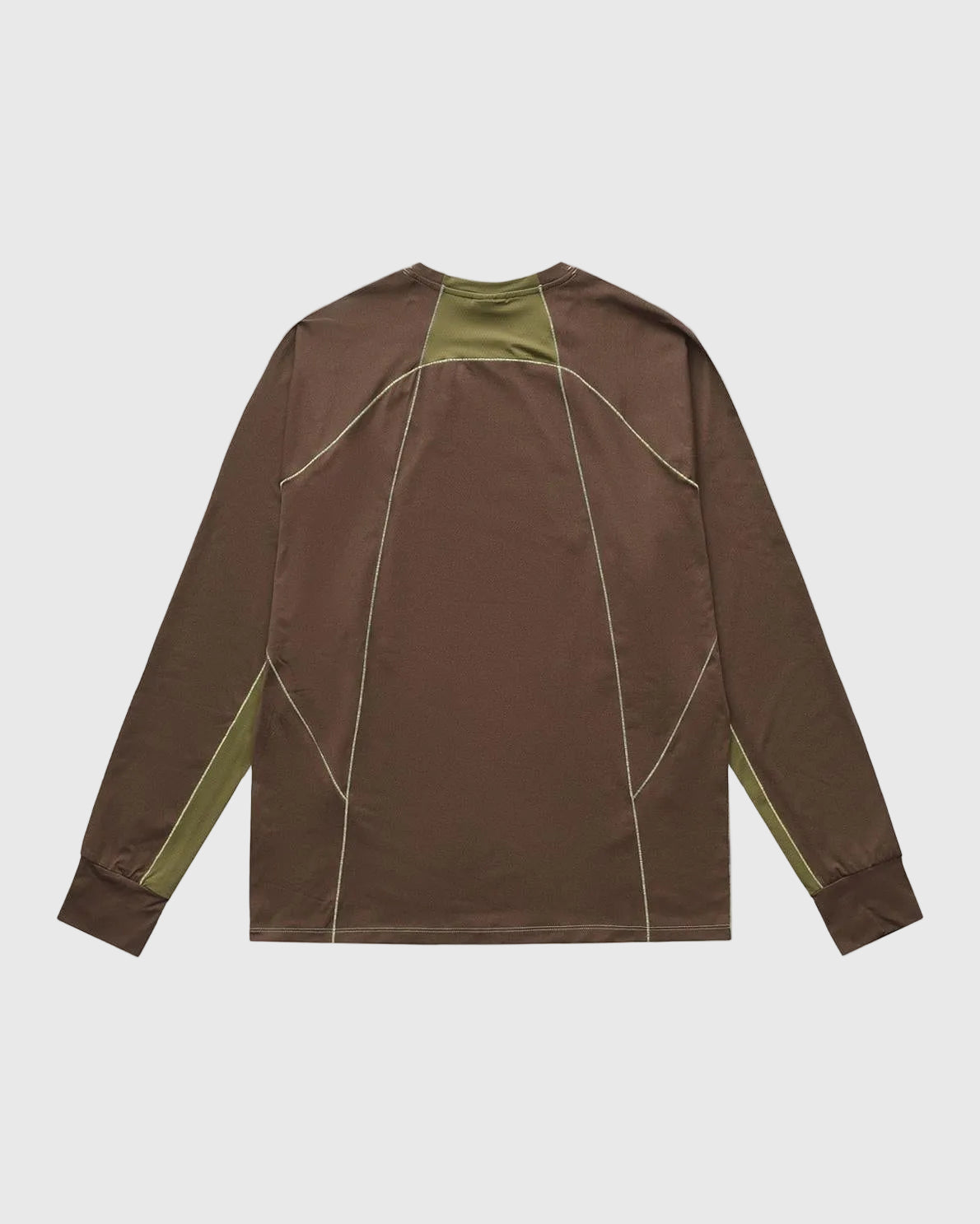 Karma Cutout Long Sleeve Tee Brown
