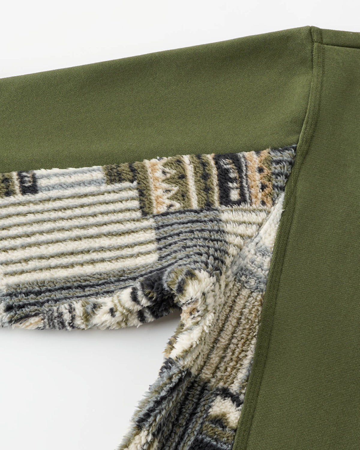 Fleece Panel Halfzipper