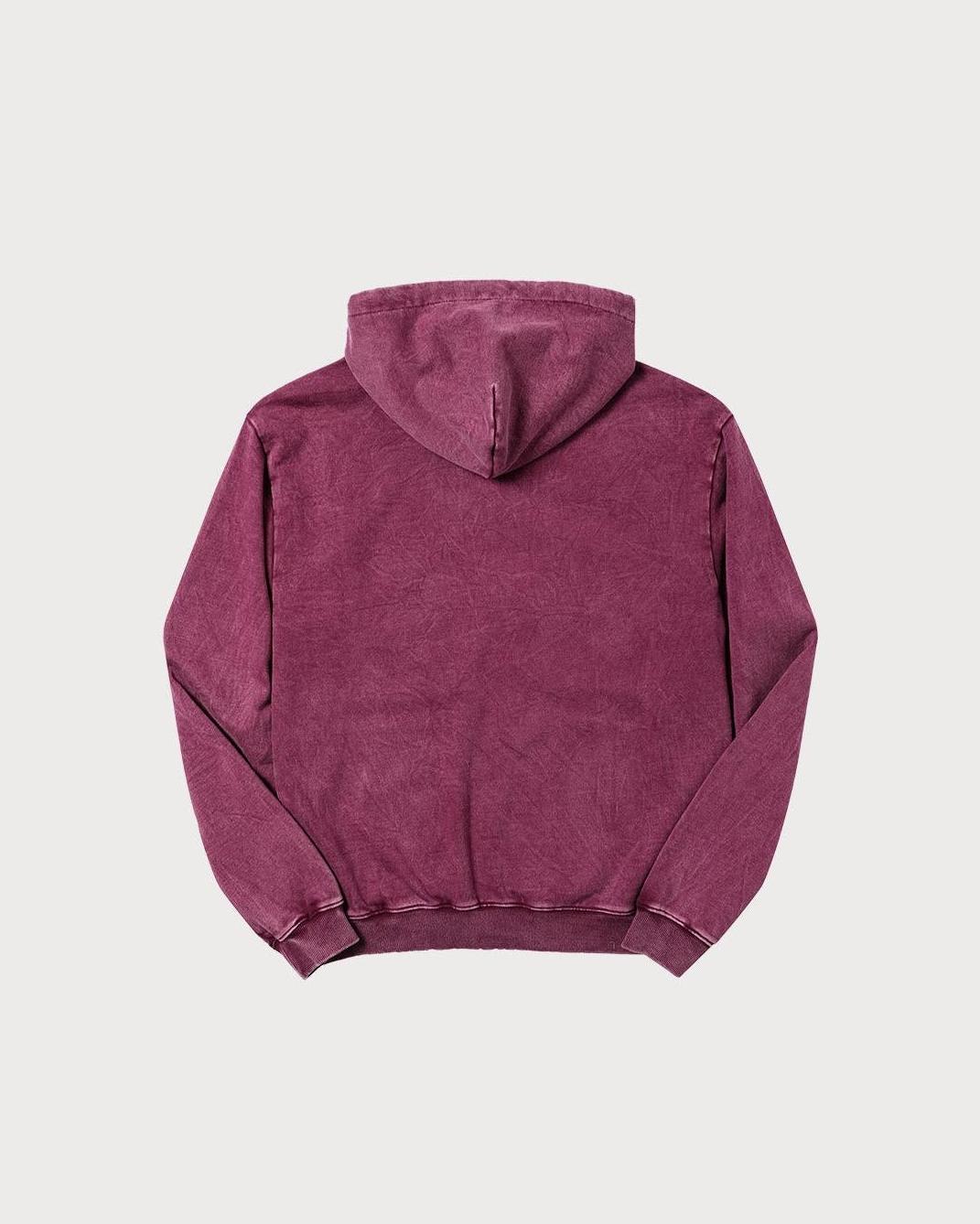 Washed Zipup Hoodie
