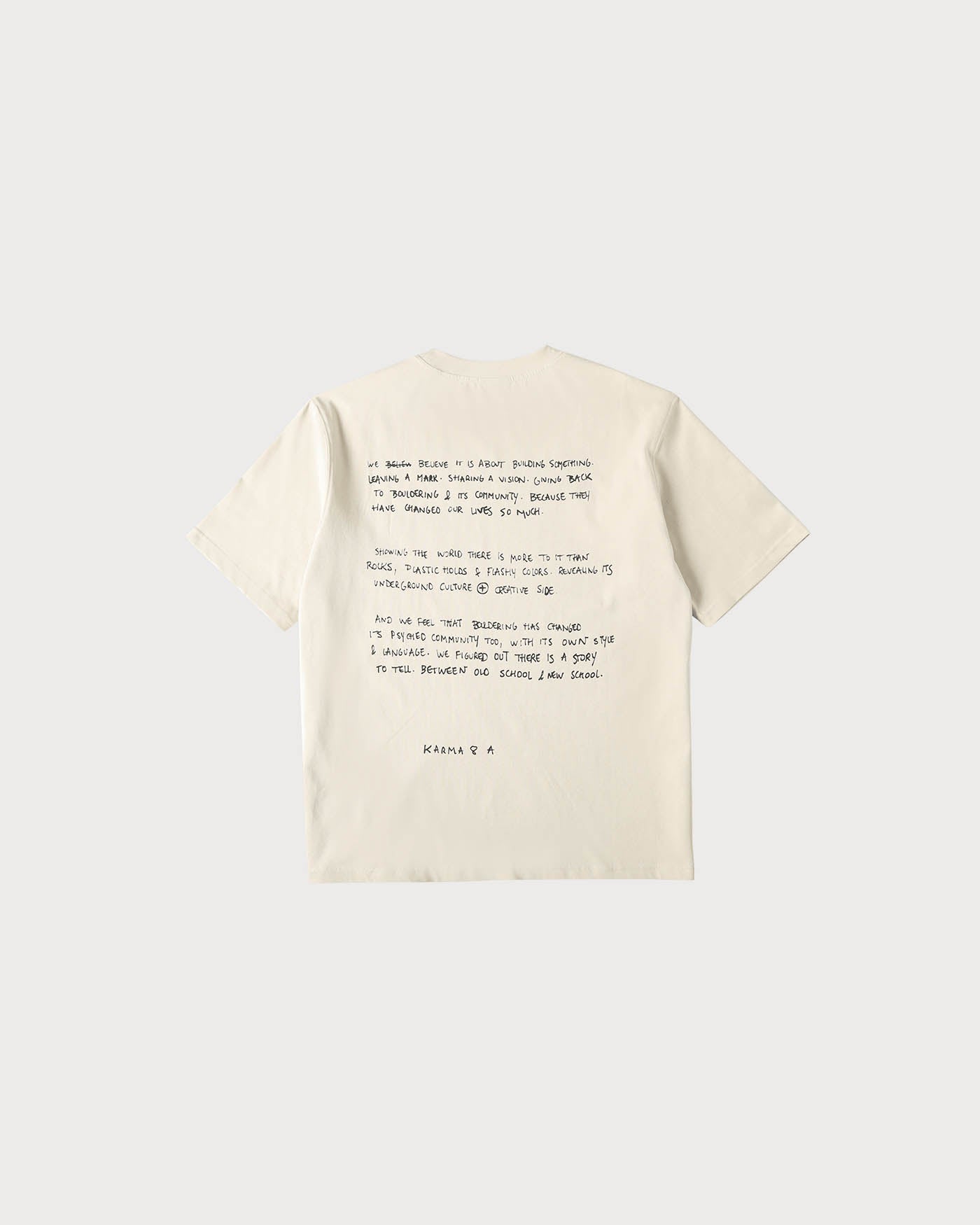 Karma8a Story Tee