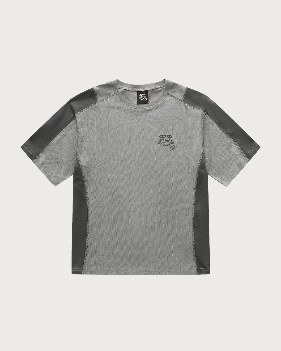 Real Cutout Training Tee (Gray/Brown)