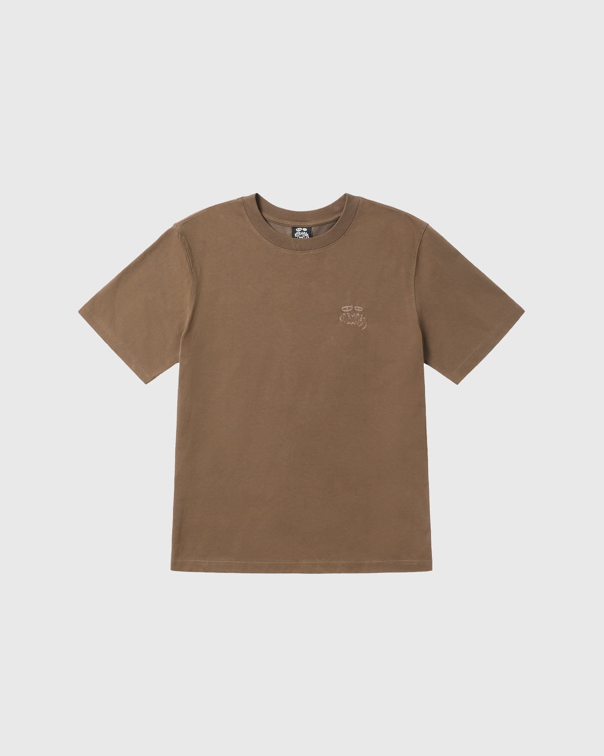 Fleur Laser Tee Brown