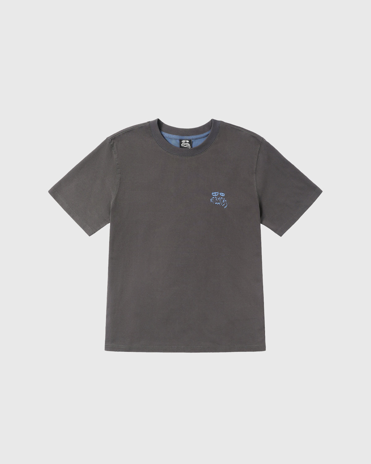 Fleur Laser Tee Charcoal