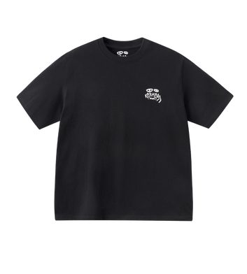 THE REAL TEE BLACK (W)