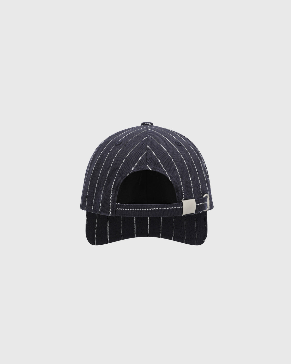 Striped Patch Cap Black