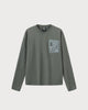 Pocket Rue Long Sleeve Tee Green
