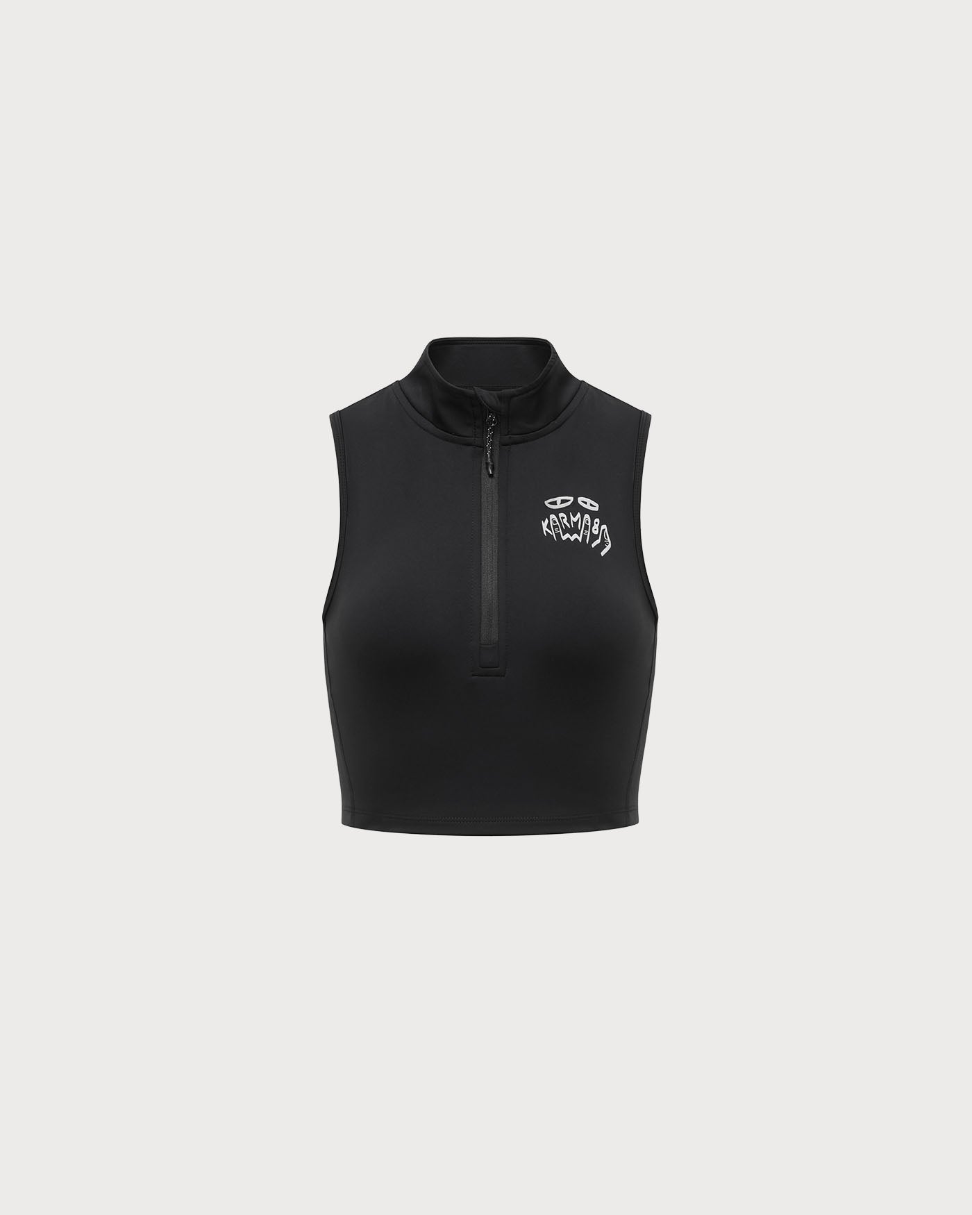 Women’s Cropped Half-Zip Workout Top