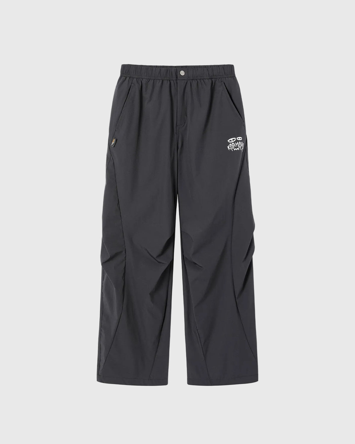 Paneled Pants Black