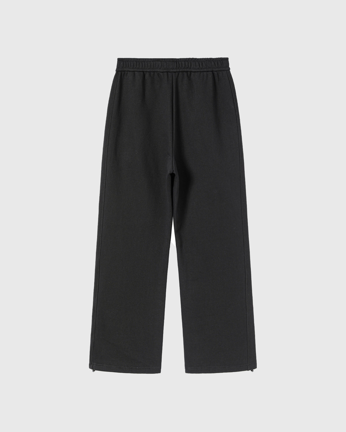 Side Paneled Relaxed Pants Black