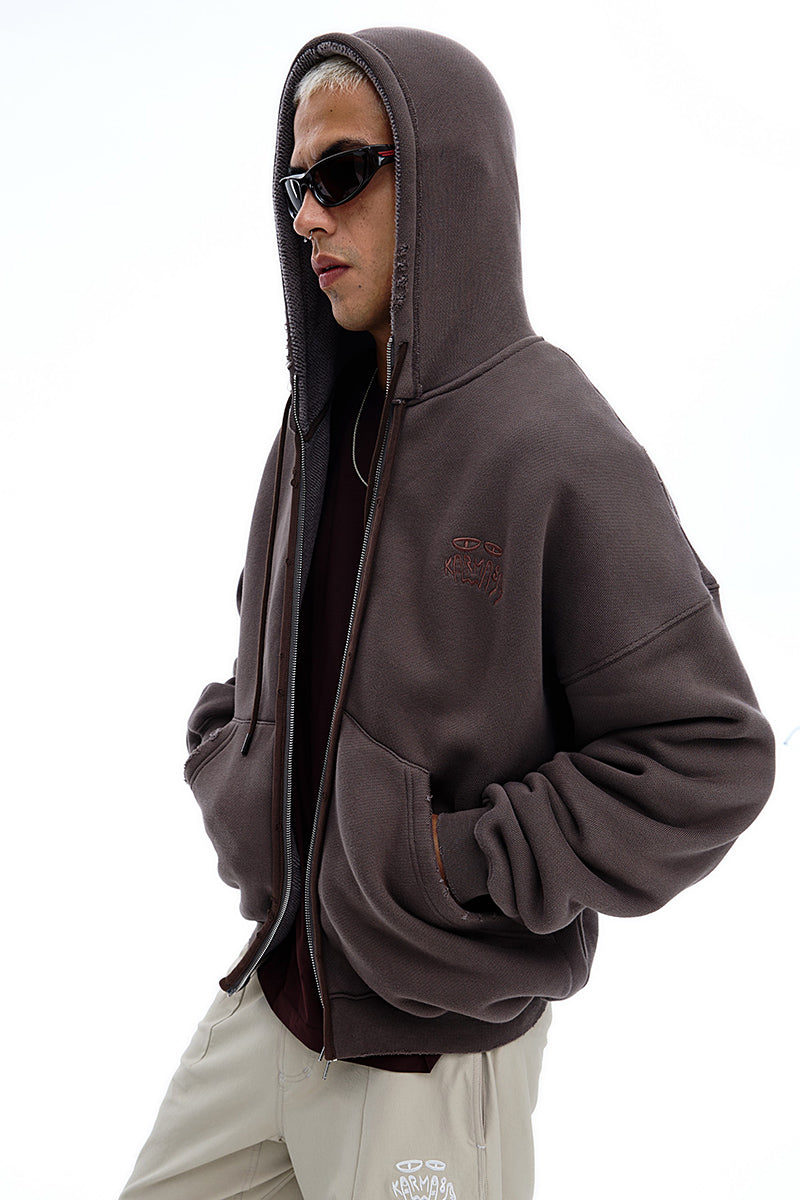 Real Warm Zipup Hoodie