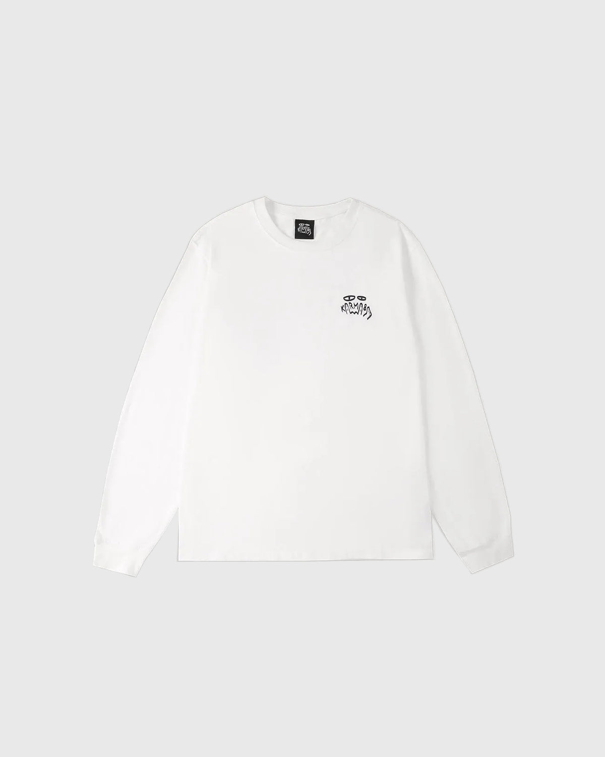 Real Long Sleeve Tee White