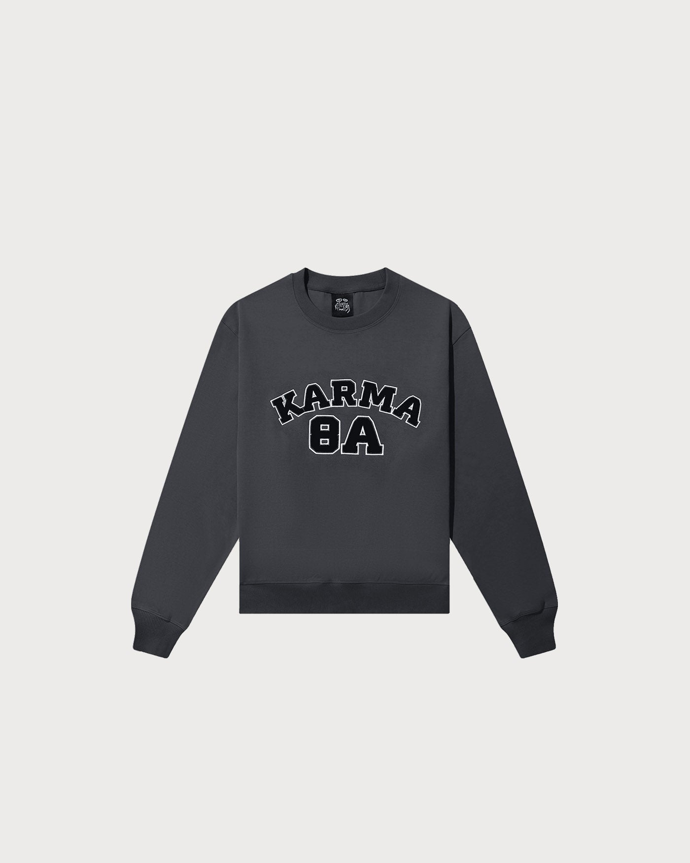 College Crew Neck Sweatshirt