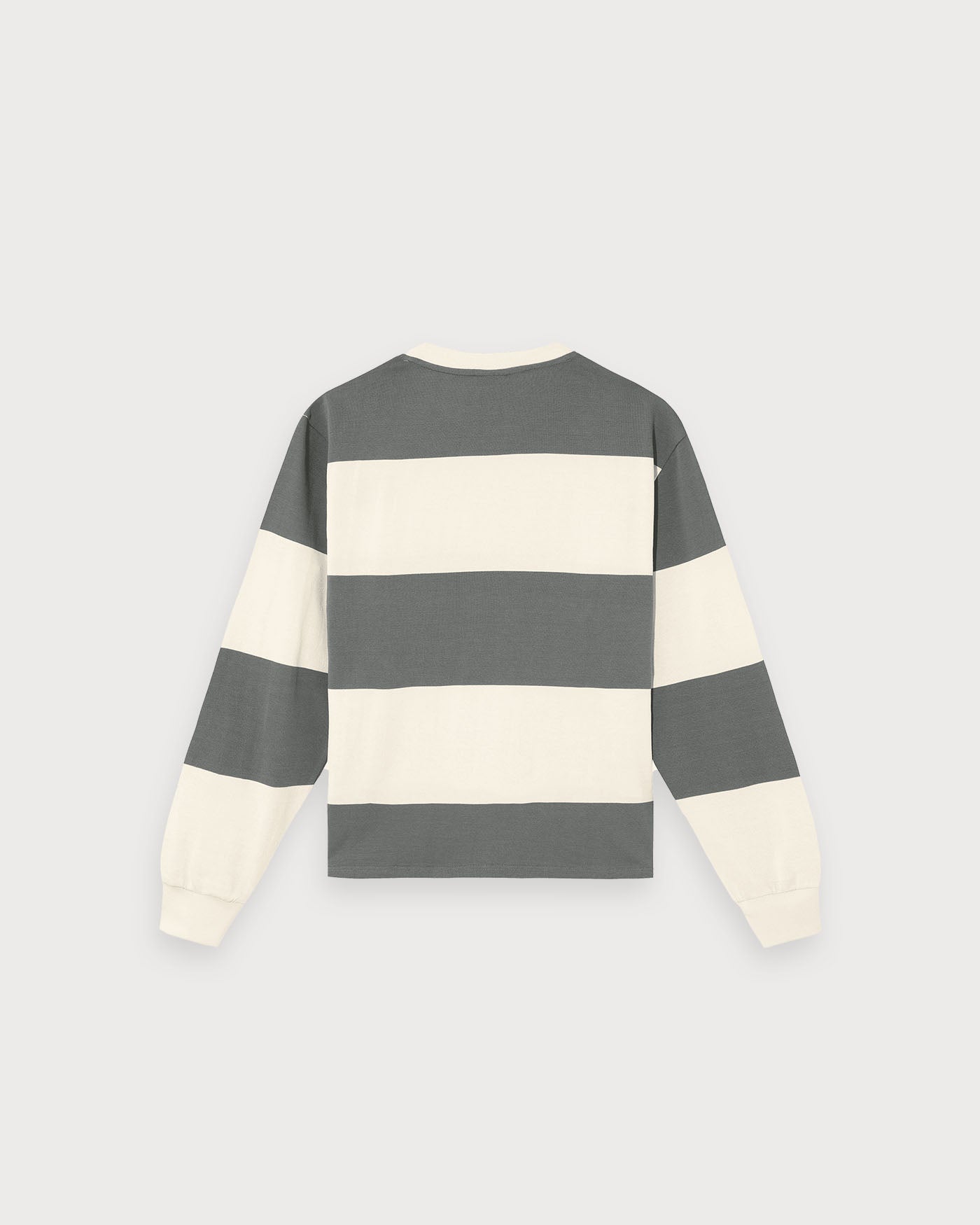 Striped Logo Ls Tee