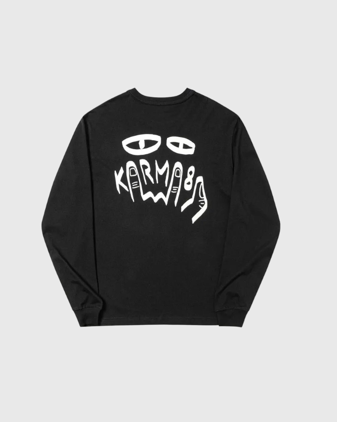 Real Long Sleeve Tee Black