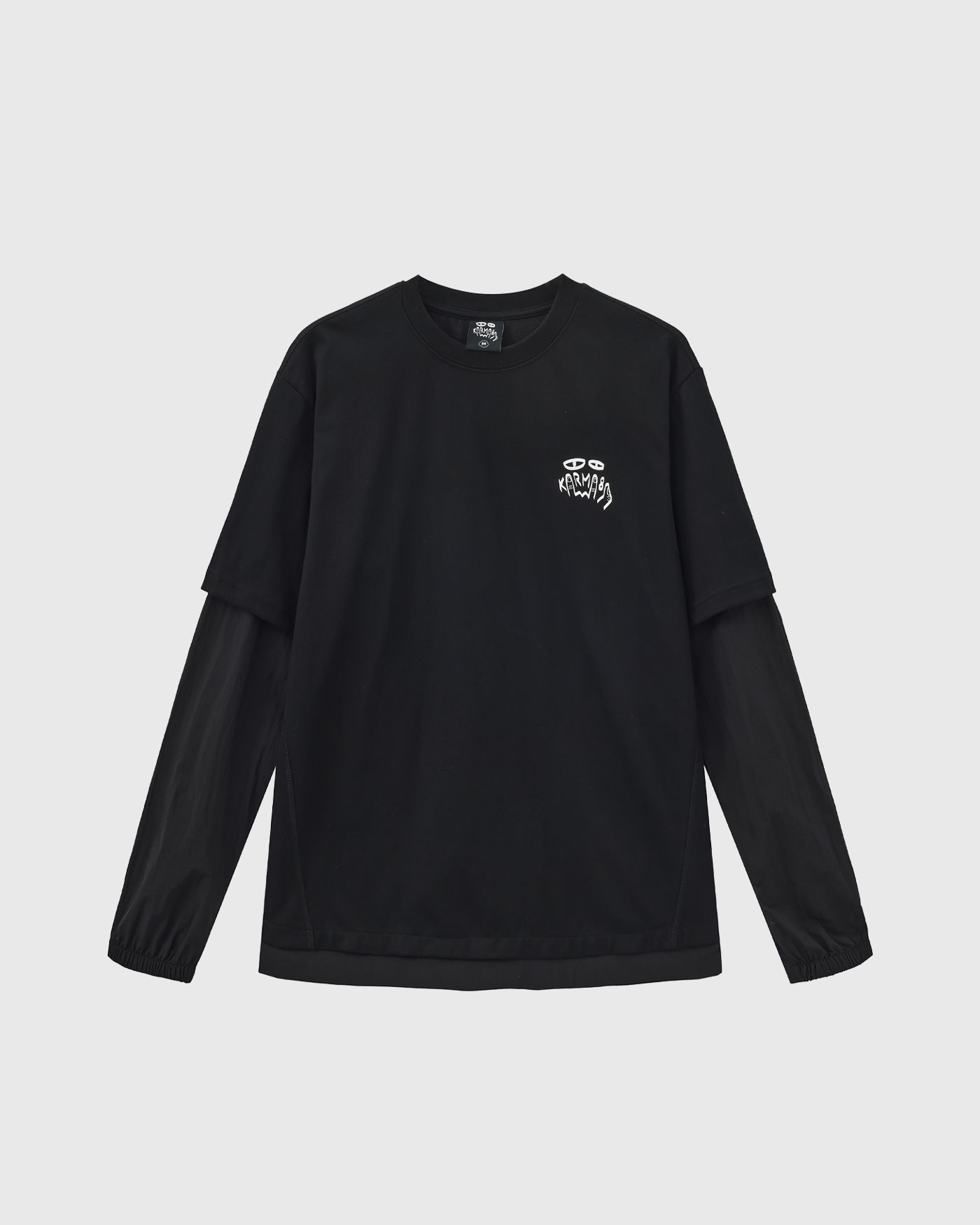 Logo Contrast LS Tee