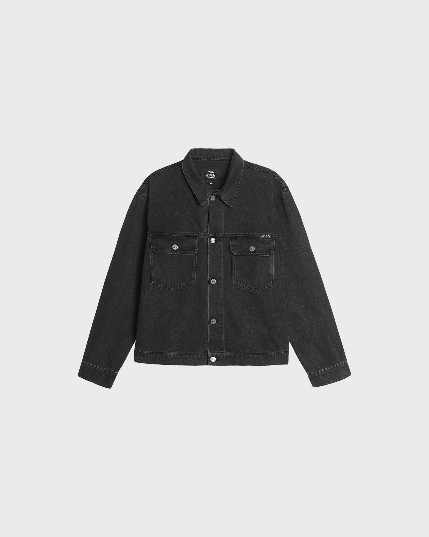 Graffiti Logo Denim Jacket