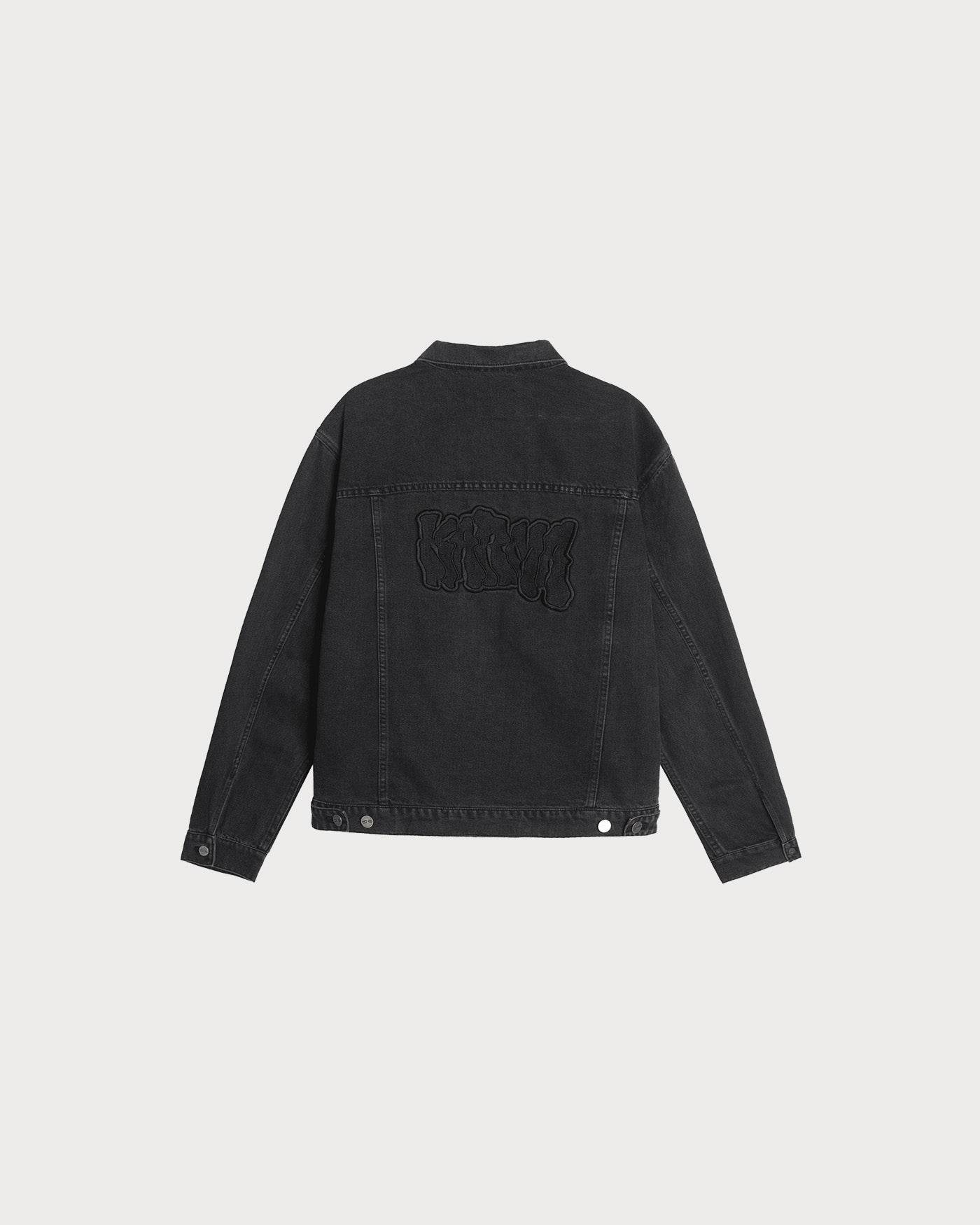 Graffiti Logo Denim Jacket