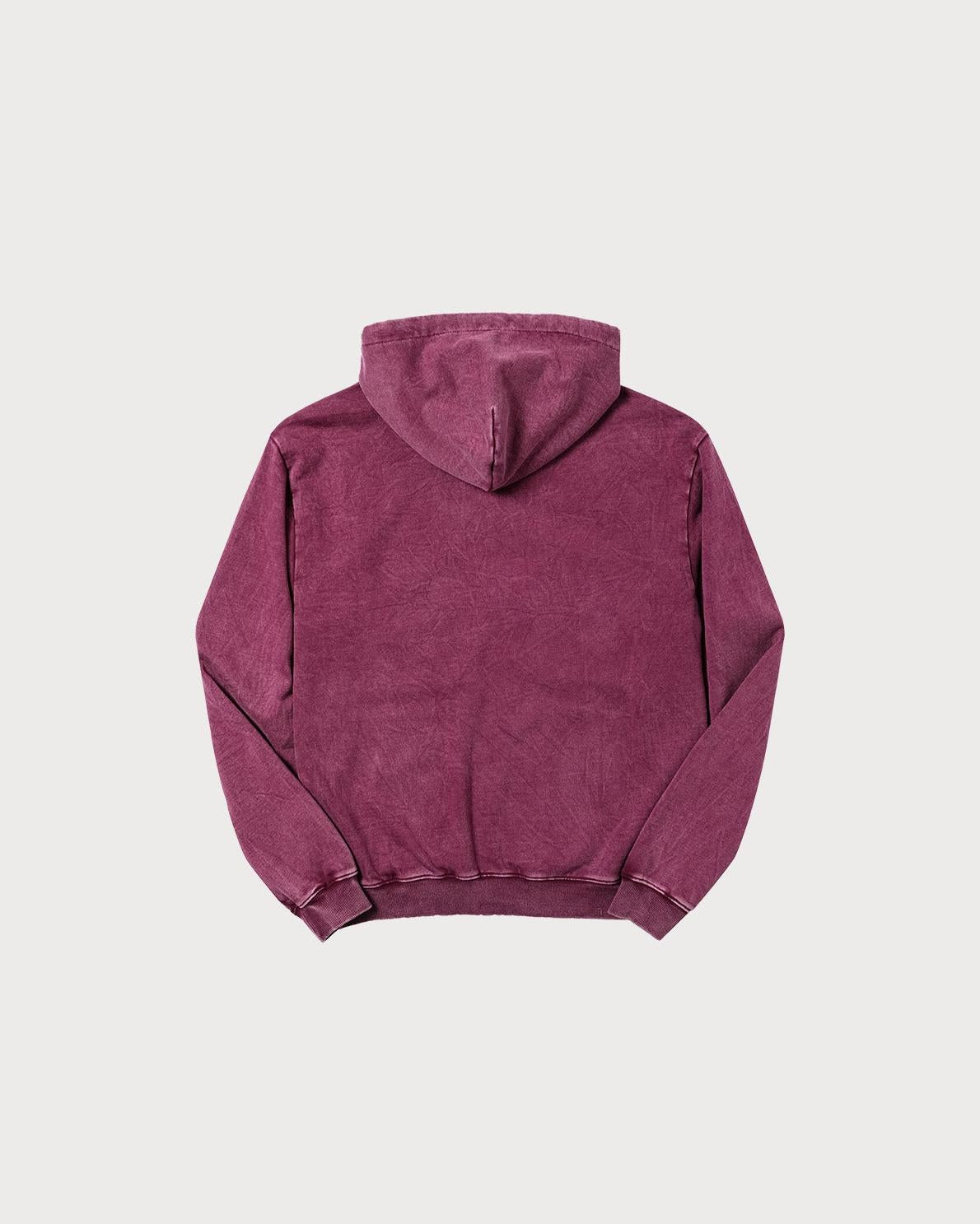 Washed Zipup Hoodie