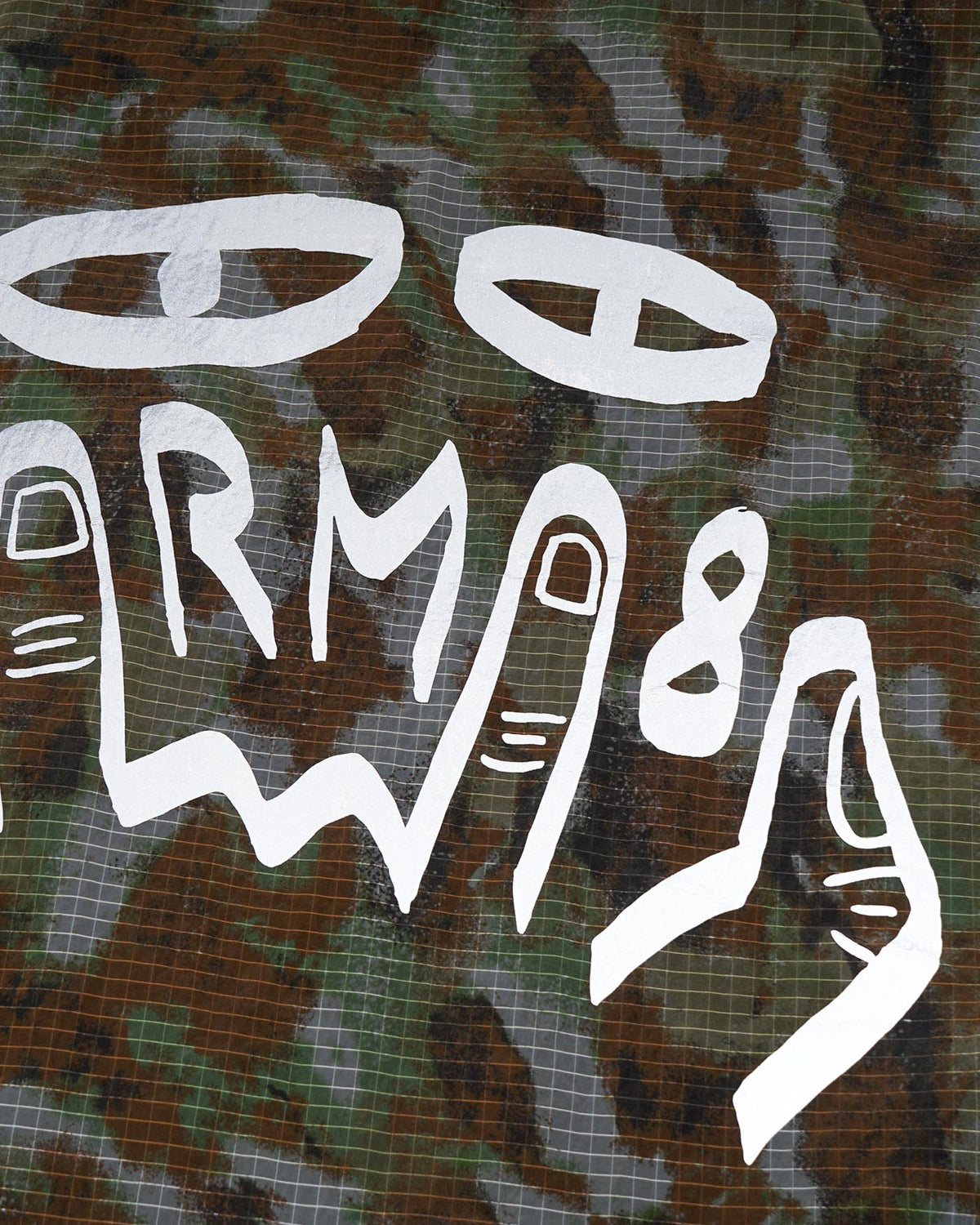 Camo Grid Thermal-Lined Nylon Jacket