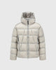 Lightweight Graphic Down Jacket Silver