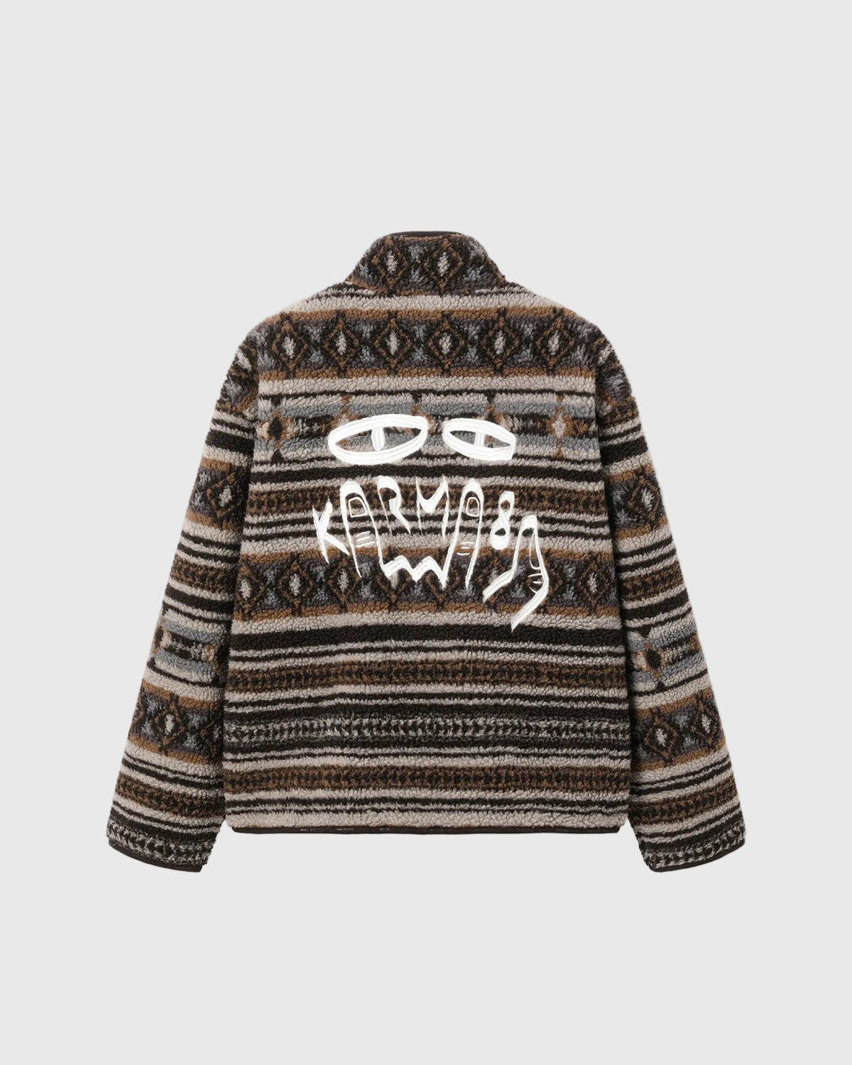 Motif Fleece Jacket