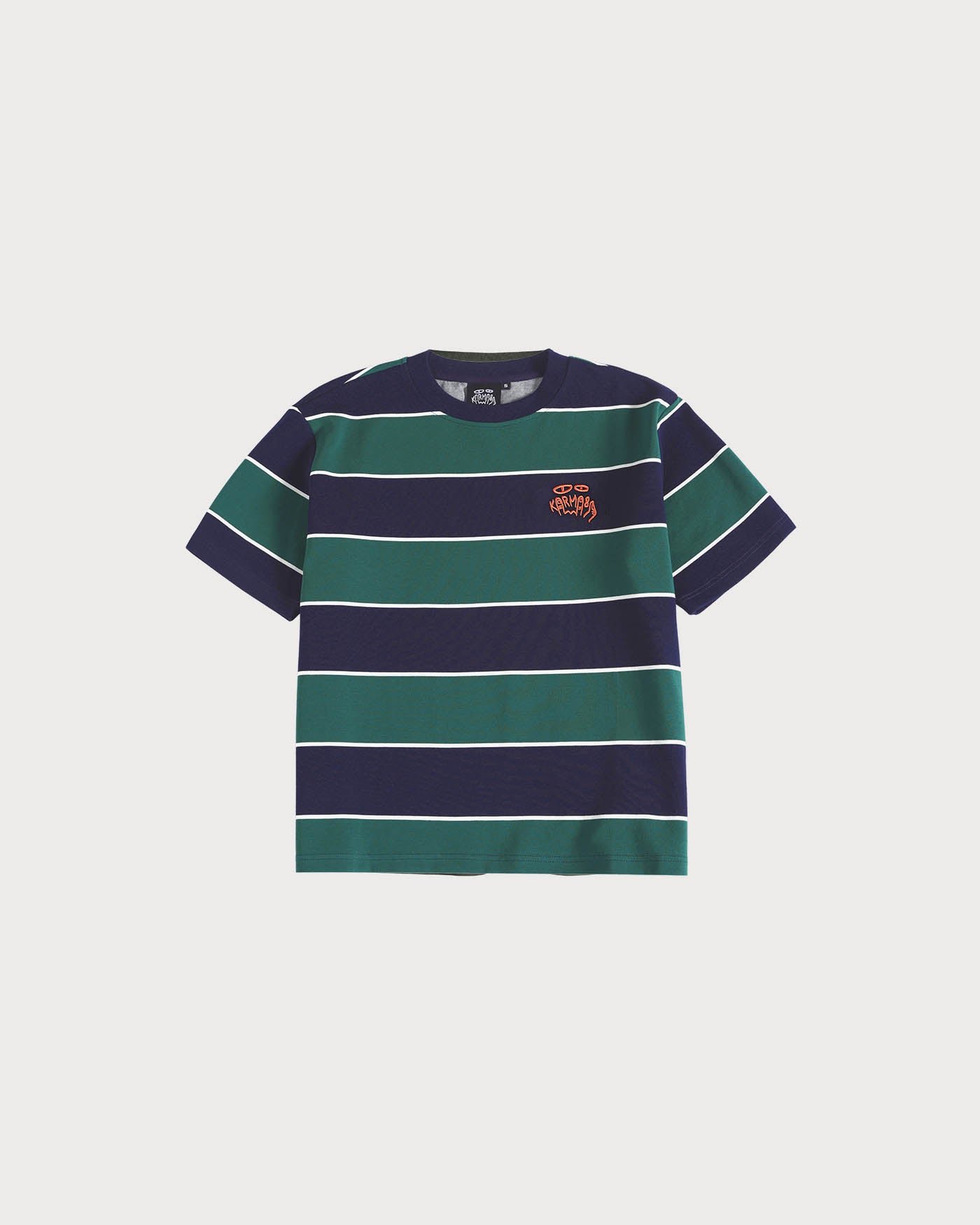 Striped Logo Tee