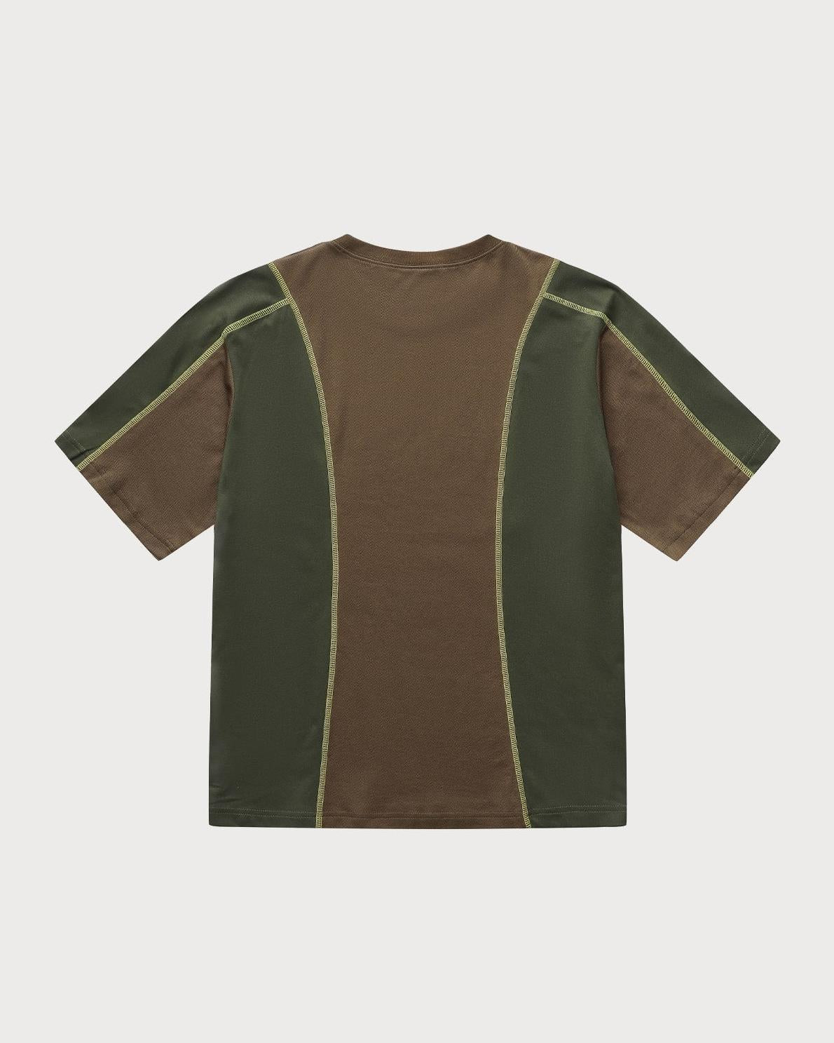 Real Cutout Training Tee (Gray/Brown)