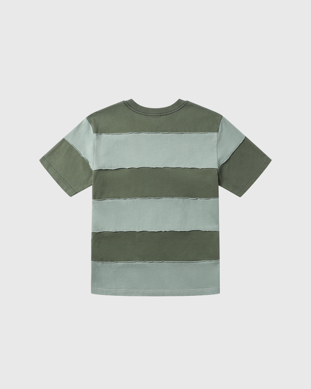 Striped Couture Tee Green