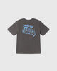 Fleur Laser Tee Charcoal