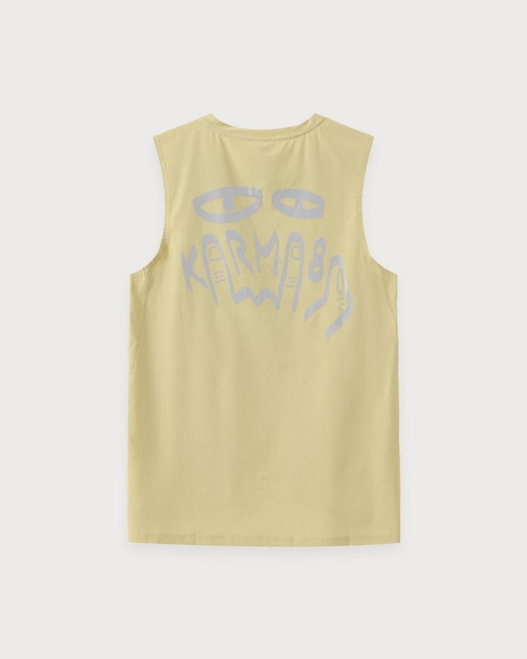 Karma8a Multi-Sport Tanktop (Rouge/Yellow)