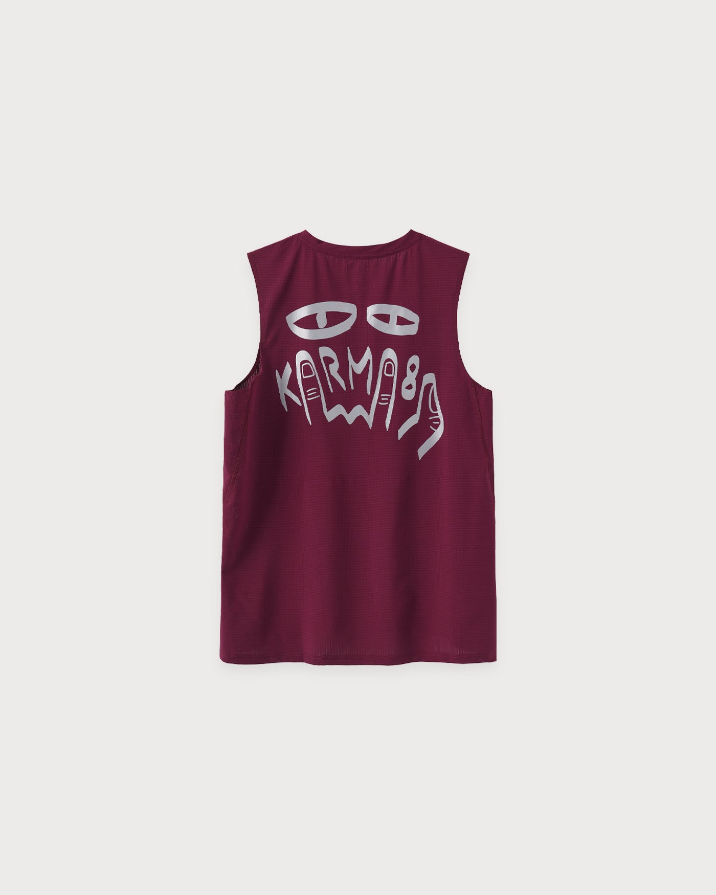 Karma8a Multi-Sport Tanktop (Rouge/Yellow)