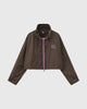 Women's Zipped Jacket Lite Brown