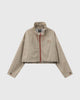 Women's Zipped Jacket Lite Cream