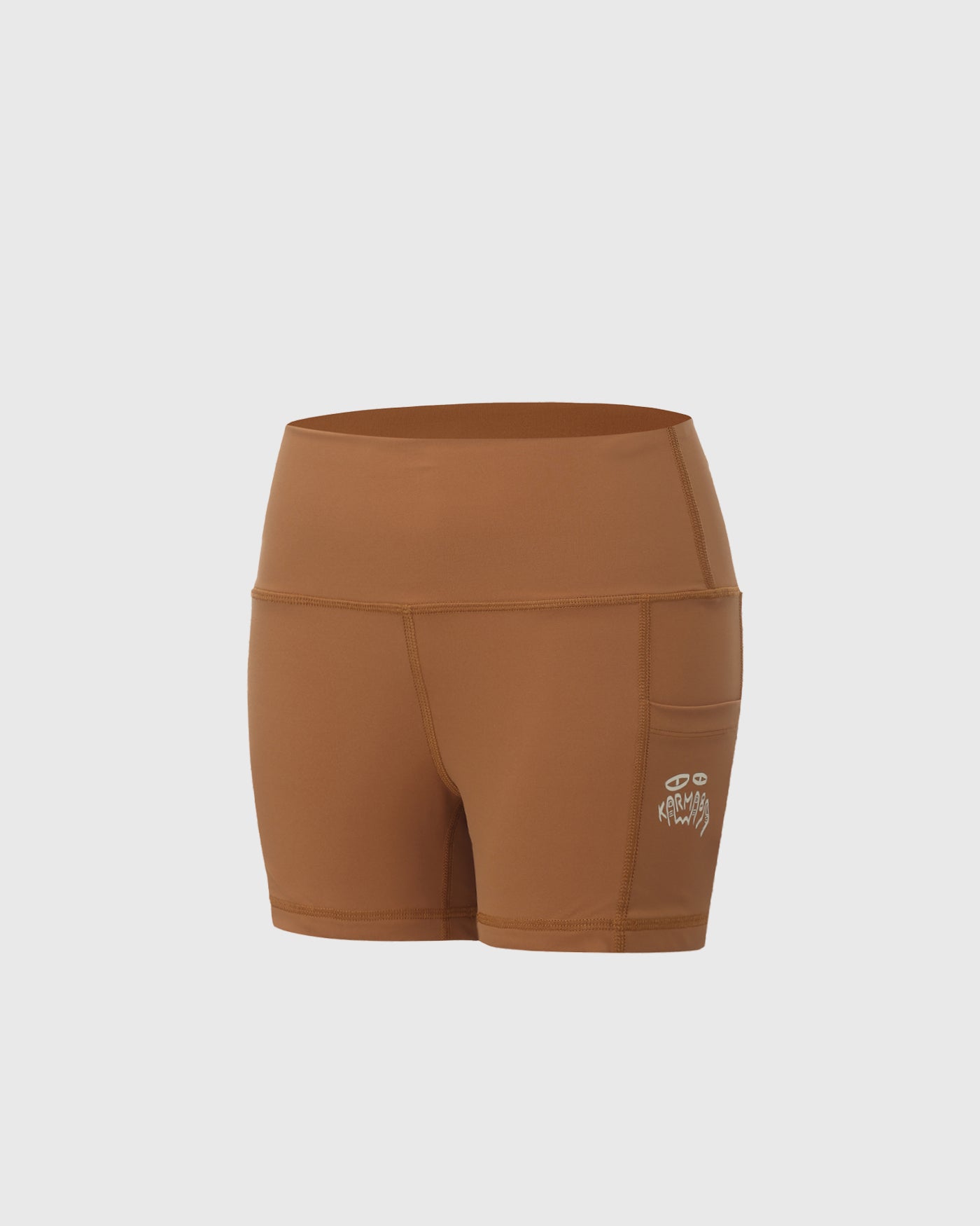 Women's Sculpt Shorts Brown