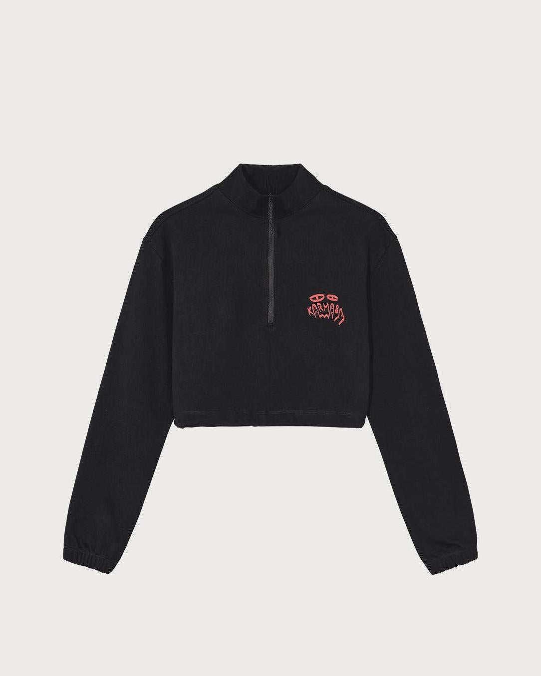 Women’s Half Zip Cropped Pullover