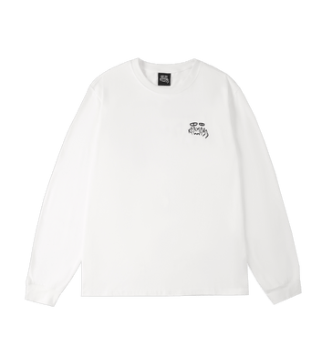 THE REAL LS TEE WHITE